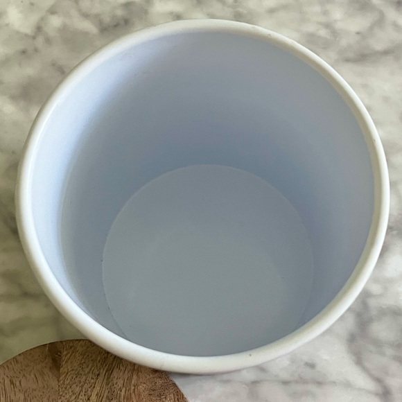 Dog Treat Canister with Secure Wood Top - Picture 5 of 7